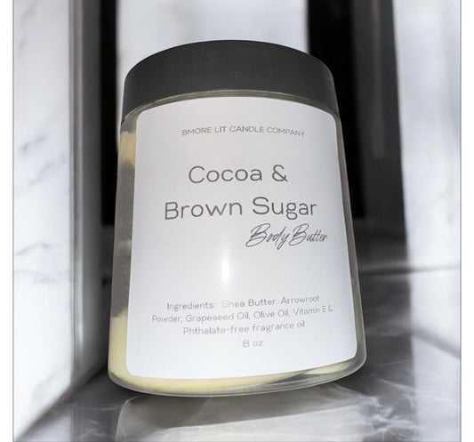 Cocoa and Brown Sugar Body Butter