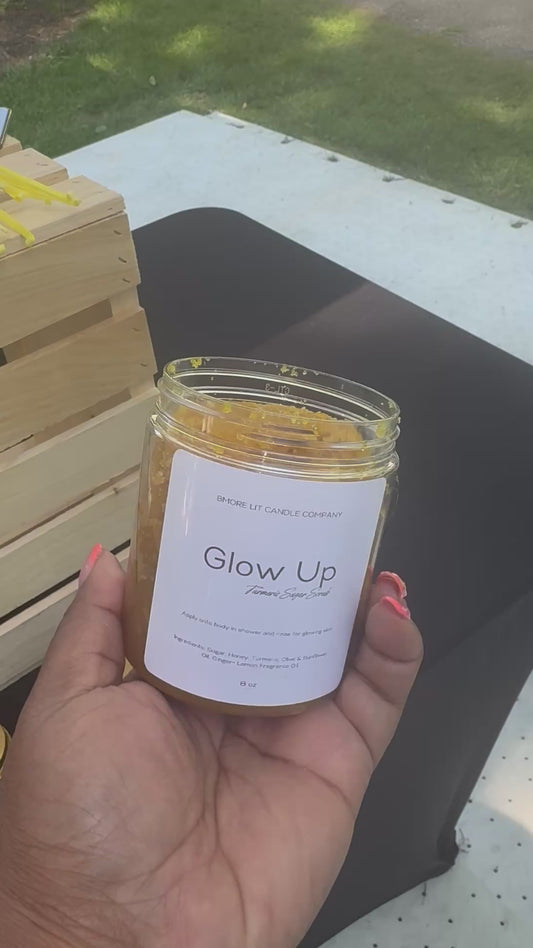 Glow Up Turmeric Sugar Scrub
