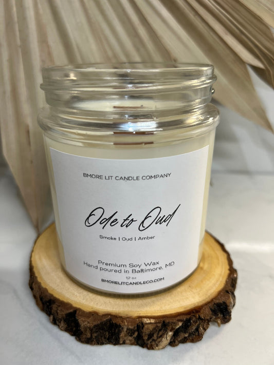 Ode to Oud - Bmore Lit Candle Company